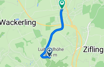 Route in der Bikemap App öffnen