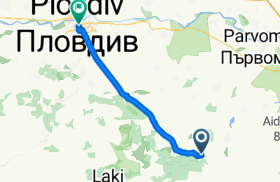 Route in der Bikemap App öffnen