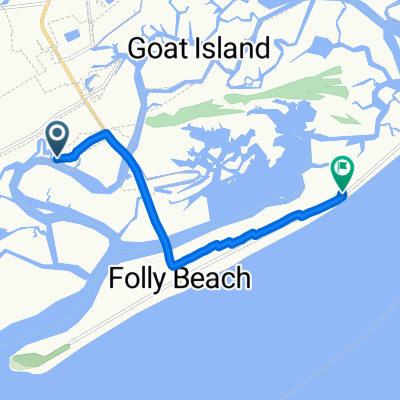 Quick bike tour through Folly Beach