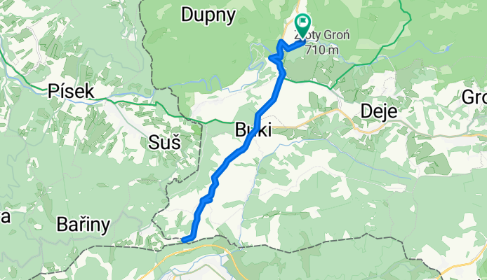ride through Andziołówka