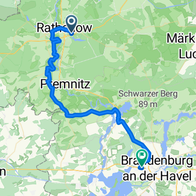 Havelradweg Rathenow Brandenburg