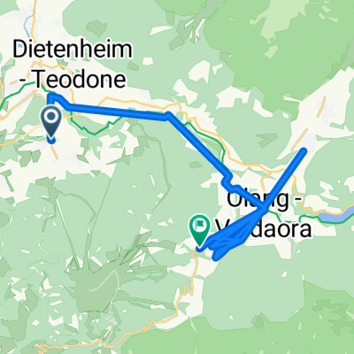 Schnelle Radrunde von Friedersreuth nach Olang kronplatz