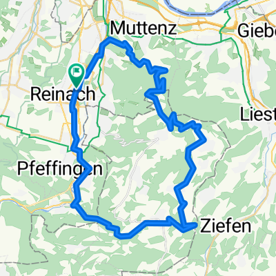 Lange Ausfahrt durch Reinach BL