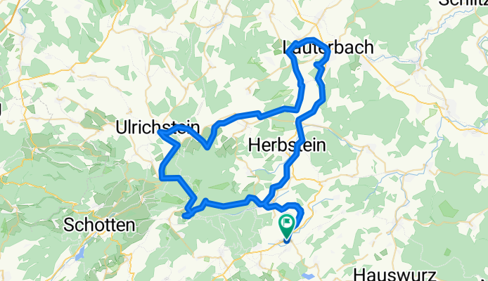 Grebenhain, Hoherodskopf, Ulrichstein, Lauterbach, Grebenhain