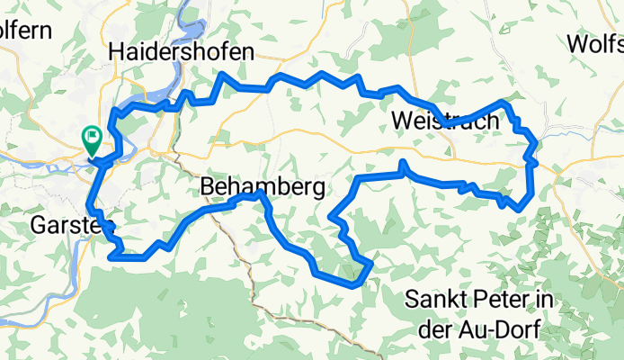 Rundtour Steyr - St. Peter i.d. Au