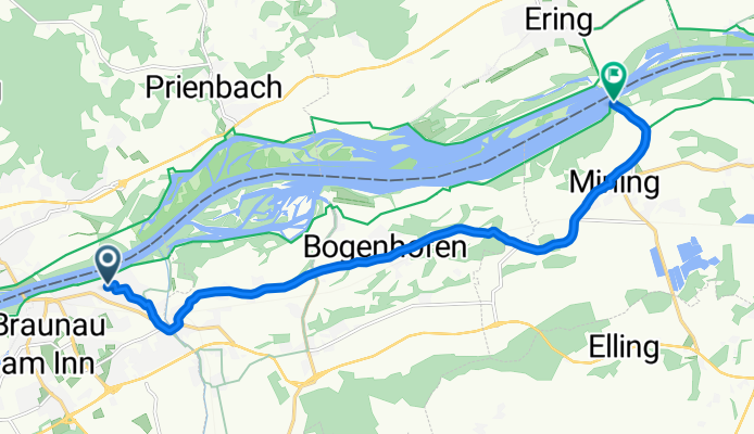 Anfahrt nach Frauenstein