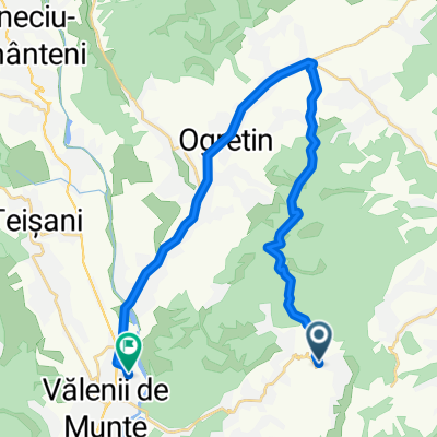 ride from (null) to Vălenii de Munte