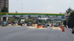 Highlight 1 along the Bikemap route "Arboledas to Interlomas"
