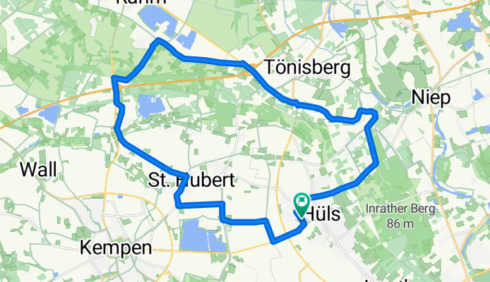 Hüls-Tönisberg-Stenden-Hubert-Hüls-25km