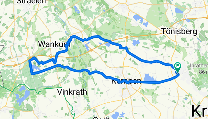 Hüls-Wachtendonk-B.Lagune-Kempen-Hüls-42km