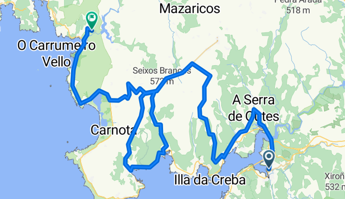 Etapa 2 Vuelta España 2016. Noia-Ézaro.