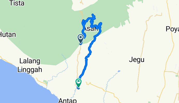 Long bike tour alas mekori sarin buana bajra