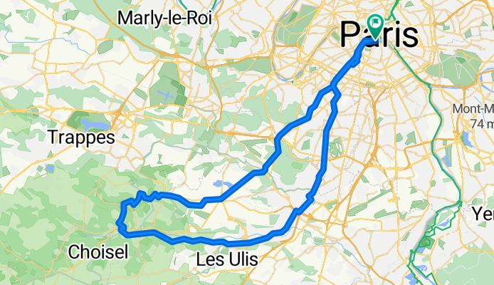 La cote de la Madeleine et retour