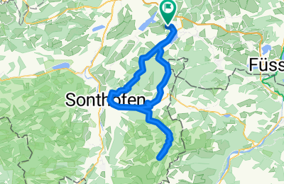 Route in der Bikemap App öffnen