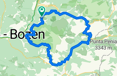 Route in der Bikemap App öffnen
