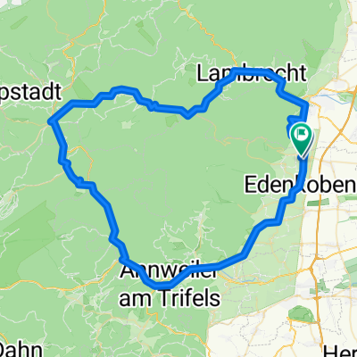 Pfälzerwald mit Hambach