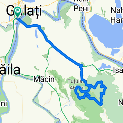 Traseu Galati-EMTBC-Galati