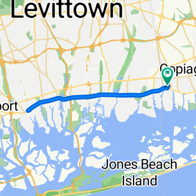 bike tour through Amityville