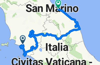 Route in der Bikemap App öffnen