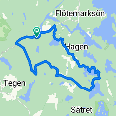 Flötemarken 18km