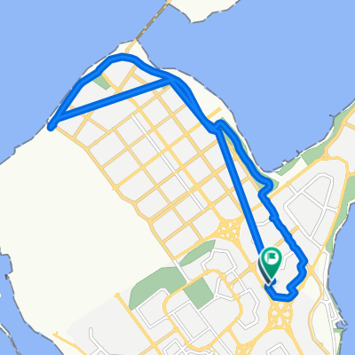 bike tour through مدينة الجبيل الصناعية