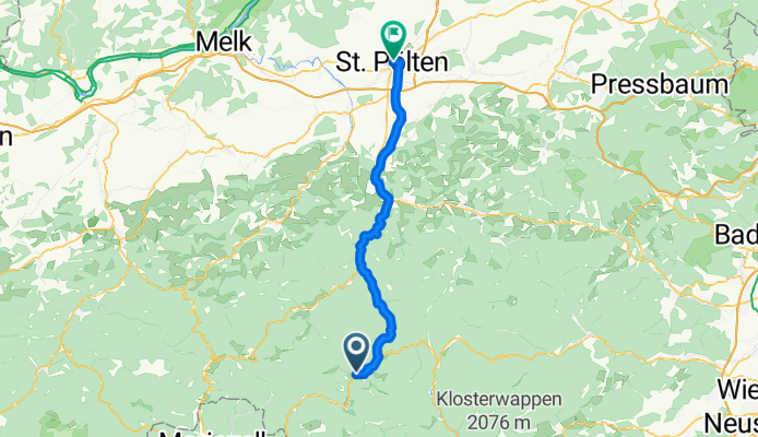 St. Aegyd - St. Poelten