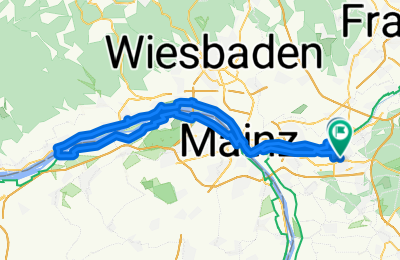 Route in der Bikemap App öffnen