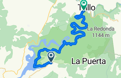 Route in der Bikemap App öffnen