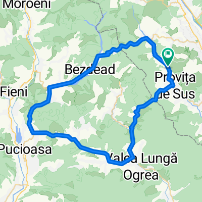 Provita - Bezdead - Miculesti - Valea Lunga - Sultanu - Provita