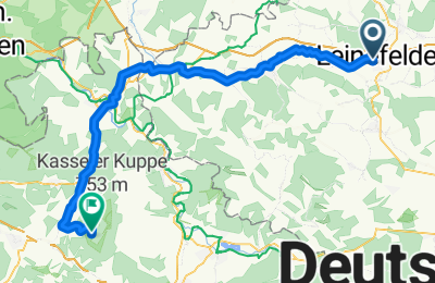 Route in der Bikemap App öffnen