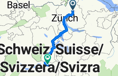 Route in der Bikemap App öffnen