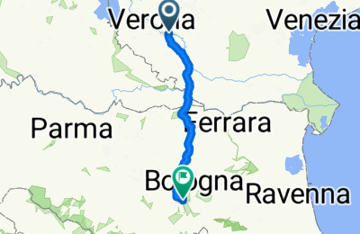Route in der Bikemap App öffnen