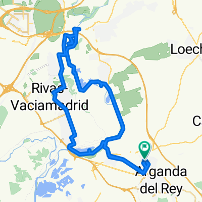 Arganda-Velilla-Jarama-Cristo Rivas-Laguna-Arganda
