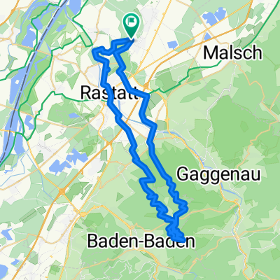 zweite MTB Route