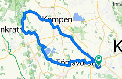 Route in der Bikemap App öffnen
