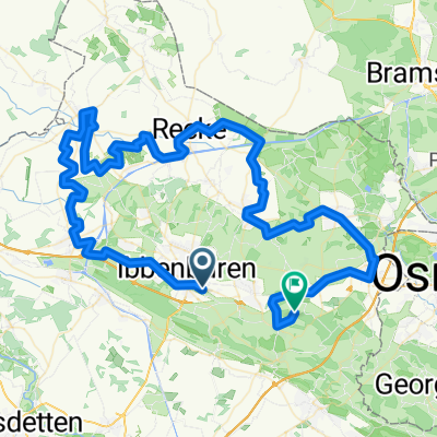 Sageroute Ibbenbüren 91km