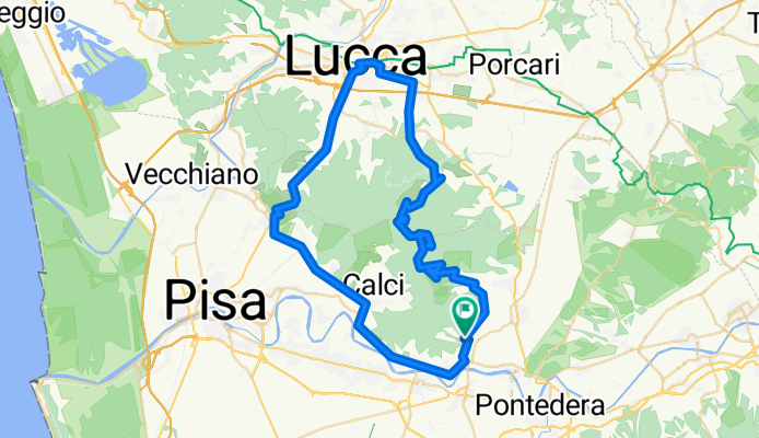 Vicopisano - Monte Serra - Icecream in Lucca - San Giuliano Terme - Vicopisano