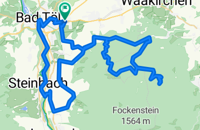 Route in der Bikemap App öffnen