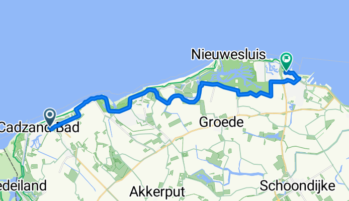 NL Breskens über Land
