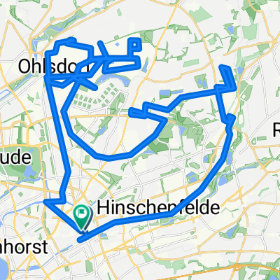 Lange Ausfahrt durch Hamburg