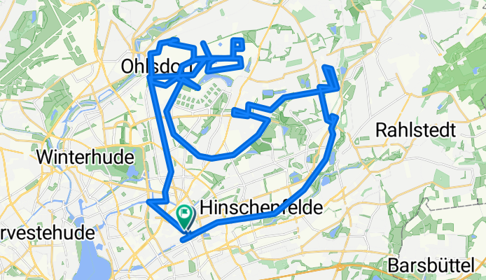 Lange Ausfahrt durch Hamburg