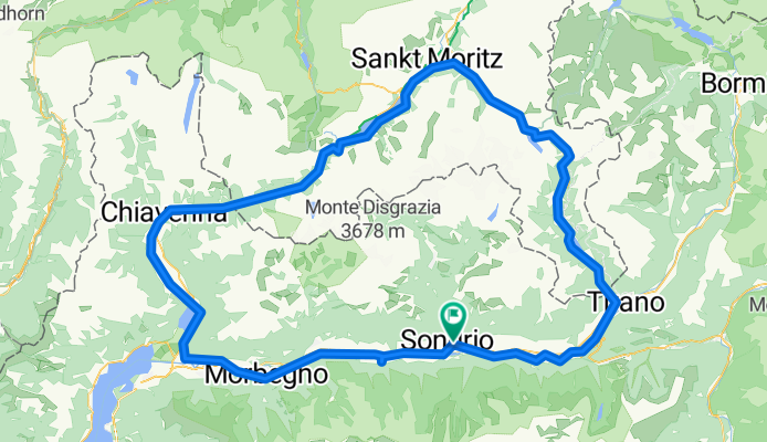 Sondrio, Maloja, Bernina, Tirano, Sondrio