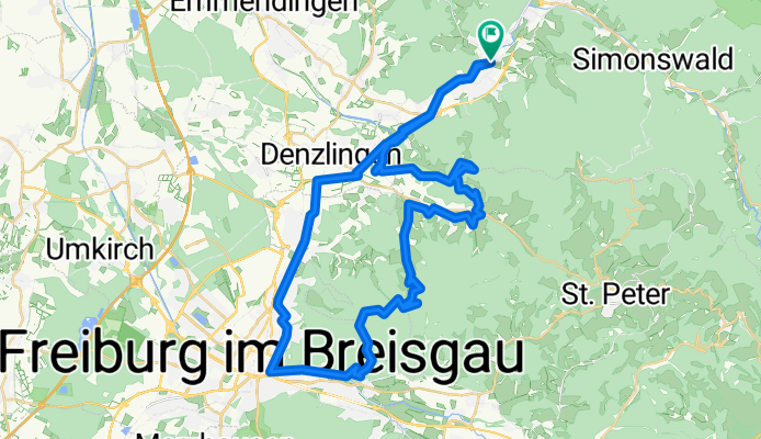Waldkirch-Glottertal-Rosskopf-Waldkirch