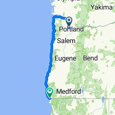 Portland to OR/CA