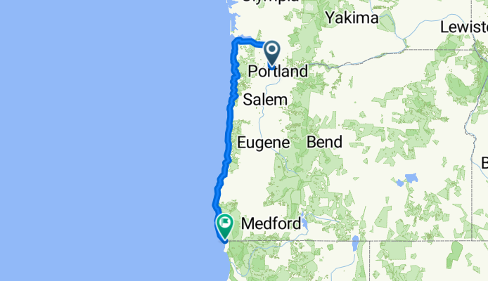 Portland to OR/CA