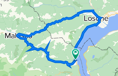 Route in der Bikemap App öffnen