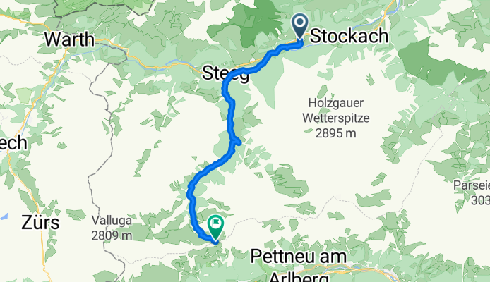 2 Holzgau - Leutkirchner Hütte