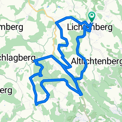 Ausfahrt durch Lichtenberg