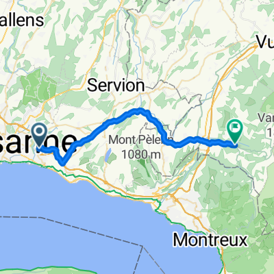 Belmont-Forel-Palézieux-Châtel St Denis-Les Pacots