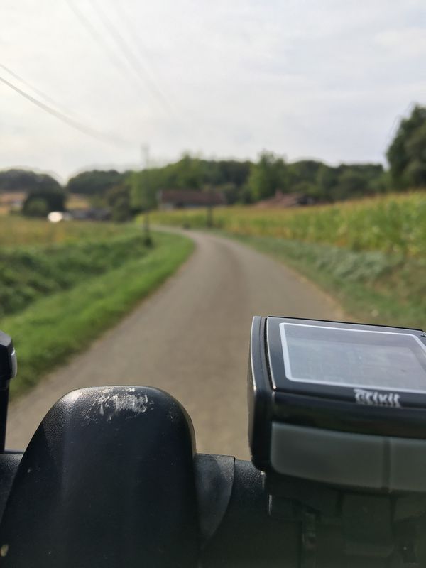 Long bike tour through Hinx
